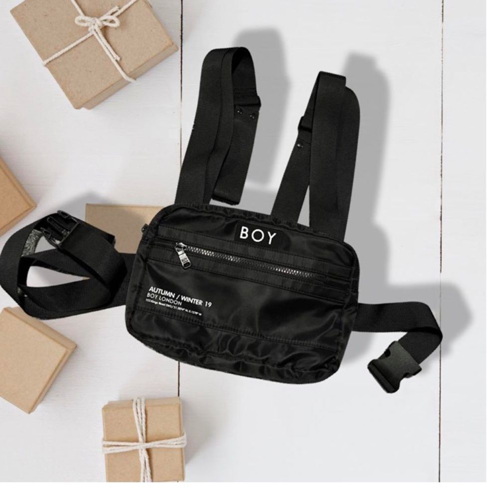 BOY LONDON Black Chest Bag